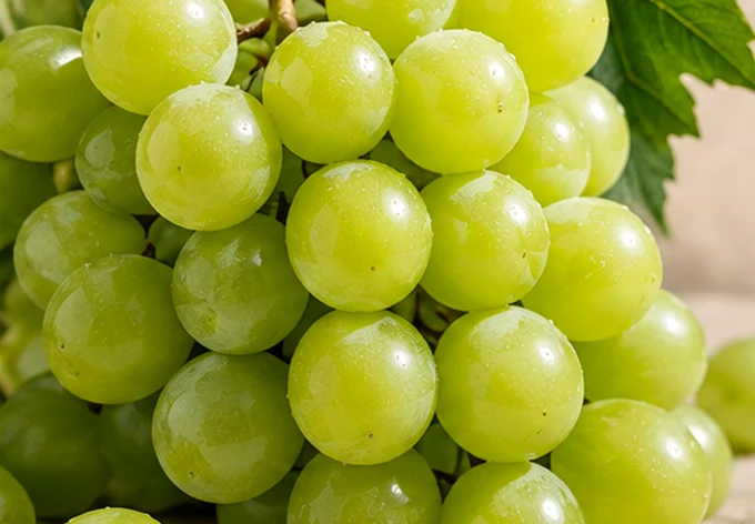 Illustrative fruit photograph of grapes