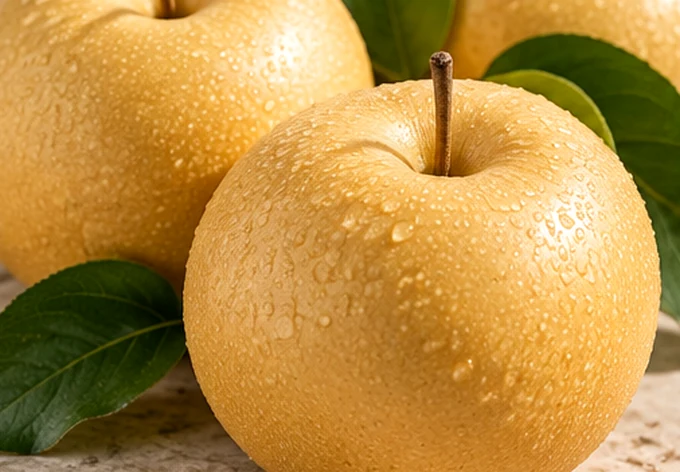 Illustrative fruit photograph of pears